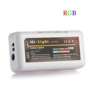 RGB sterownik RF 12-24V 18A Mi-Light FUT 038 - 2836207287