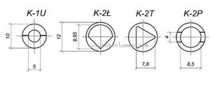 Klucz energetyczny uniwersalny 2G 1T-2T KARI 4974 - 2834483507