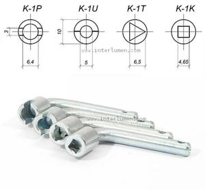 Klucz energetyczny kwadrat 4,4mm K-1K KARI ktowy* - 2834483518