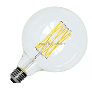 E27 G125 6 W 2000deg;K klar Oxy 3136 LED Filament RETRO FILAMENT SUPER LONG LIFE 35000h - 2842797149