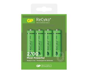 R6 Ni-MH 2600 mAh GP 7753 ReCyko+ 2700 Series Bx4 - 2861455099