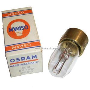 S15d/19 6V 15W Fi.19x53 konierz do MB-30 Osram OSRAM 6V 15W arwka do mikroskopu MB-30 - 2861455296