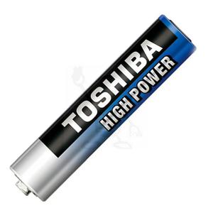 LR3 / AAA Toshiba High Power alkaline LR03GCP MP20 - 2876562458