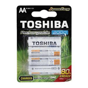 R6 Ni-MH 2000 mAh Toshiba TNH-6GME BP-4C - 2877204919