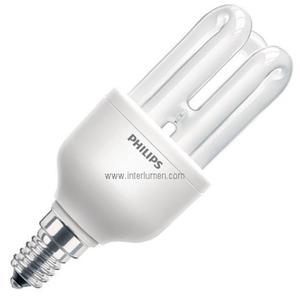 8W E14 3U mini Philips Small Economy Kompaktowa, energooszczdna wietlwka rurkowa Small Economy 8W E14 220-240V - 2836199946