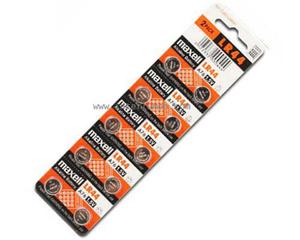 AG13 MAXELL LR44 Bx10 Bateria Maxell AG13/L1154/LR44/157/V13GA/RW82/A76 - 2832728449