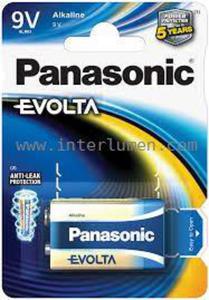 6LR61 9V Panasonic 5144 EVOLTA Bx1 Bateria alkaliczna Panasonic Evolta 9V - 2836200547