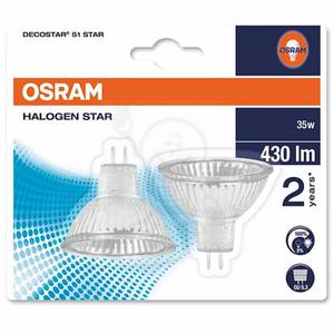 MR16 12V 35W 38deg; Fi.51 Osram 44865WFL GU5,3 BLx2 - 2832728643