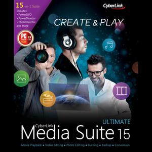 CyberLink Media Suite 15 Ultimate - aktualizacja z wersji poprzedniej 11-14 - 2851148046