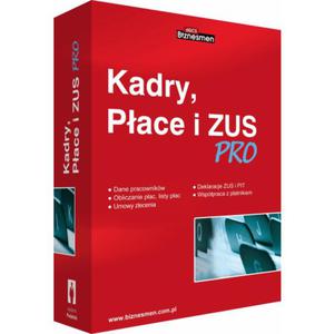 Kadry, Pace i ZUS PRO 9 - biuro rachunkowe - 2834507305