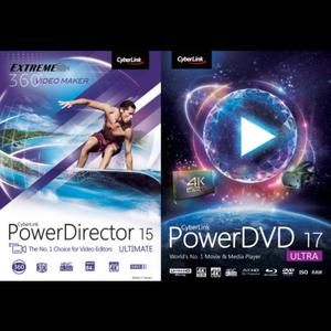 PowerDVD 17 Ultra & PowerDirector 15 Ultimate - 2855866966