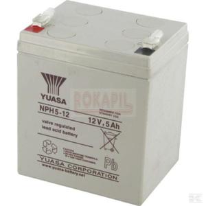 Akumulator 12V 5Ah Flymo, org. 51-39401-00, 51-38125-00 - 2862456129