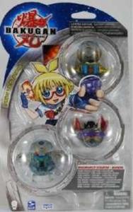 BAKUGAN ZESTAW EWOLUCJA: 3 BAKUGANY + 3 karty otwarcia + 3 karty super mocy