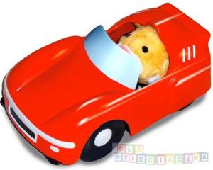 ZHU ZHU PETS CZERWONY SPORTOWY KABRIOLET + PIECZKA - 1742798732