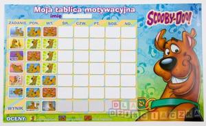 TABLICA MOTYWACYJNA SCOOBY DOO - 1742798885