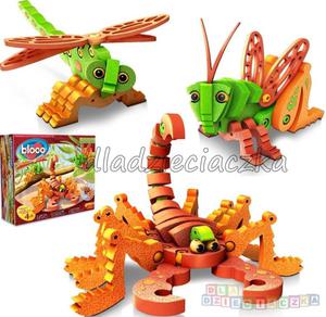 Bloco - Skorpiony i owady klocki puzzle konstrukcyjne 3D - 1742798978