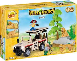 Wild Story Safari 250 kl. - klocki Cobi 22250 - 1742799278