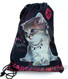 Chic Cat - worek na obuwie, lub gimnastyk - 1742799393