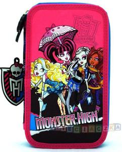 Pirnik podwjny Monster High z wyposaeniem - 1742799428