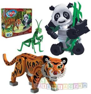 BLOCO zestaw TYGRYS I PANDA - 1742799529