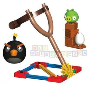 ANGRY BIRDS CZARNY PTAK I MAA WINIA K'nex 72603 - 1742799616