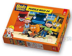 Puzzle 24-Maxi Bob Budowniczy Betoniarka TREFL 14098