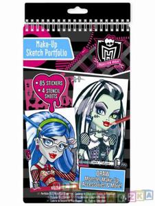 UPIORNE MAKIJAE MONSTER HIGH MAY SZKICOWNIK - 1742799693