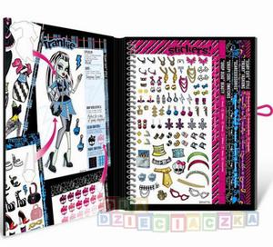 STYLIZACJA Z NAKLEJKAMI MONSTER HIGH - 1742799694