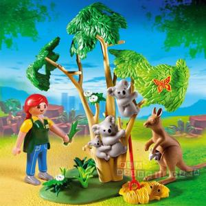 Drzewko z misiami koala i kangur PLAYMOBIL ZOO 4854 - 1742799757