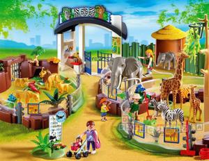 Park zwierzt - ZOO PLAYMOBIL 4850 - 1742799762