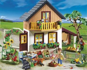 Dom wiejski ze sklepem PLAYMOBIL GOSPODARSTWO ROLNE 5120