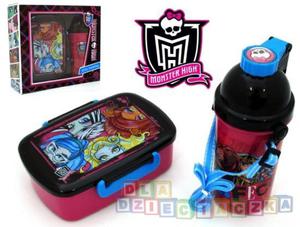 Zestaw niadaniowy MONSTER HIGH niadaniwka i bidon - 1742799781