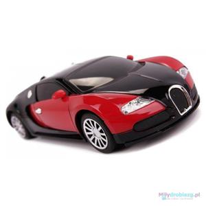 Samochd zdalnie sterowany na pilota RC zdalnie sterowany Bugatti Veyron licencja 1:24 czerwony - 2877066027