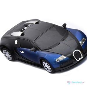 Samochód RC Bugatti Veyron licencja 1:24 niebieski - 2869313210