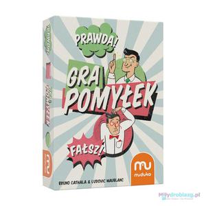 MUDUKO Gra pomyek prawda fasz: Gra quizowa, w ktrej faszywe odpowiedzi te punktuj 10+ - 2873240134