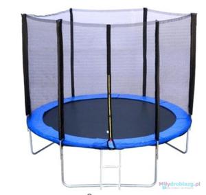 Trampolina ogrodowa dla dzieci siatka 305cm 10ft (42kg) - 2878160924