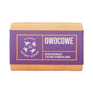 Owocowe - naturalne mydo w kostce, Cztery Szpaki, 110 g - 2878832459