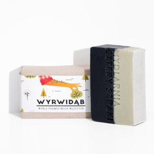 Wyrwidb - naturalne mydo w kostce z wglem dla prawdziwych mczyzn, Cztery Szpaki, 110 g - 2873006455