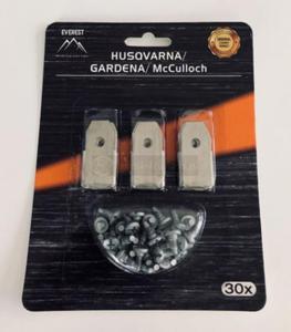 N robota koszcego 43mm 30 szt. HUSQVARNA: G1, G2, 105, 210, 220AC, 230ACX, 260ACX, 265ACX, 305, 308, 310, 315, 320, 330X, 330ACX, 420, 430X, 440, 450X; GARDENA: R38Li, R40Li, R45Li, R50Li, R70Li, R75Li, R80Li, R100Li, R130Li, R160Li, R165, R180 - 2860054581