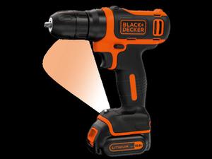 Wiertarka 10.8V Li-Ion BDCD12 Black&Decker - 2855030598