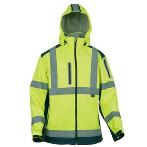 KURTKA ROBOCZA ODBLASKOWA SOFTSHELL VWJK177 BETA - ӣTY FLUO-GRANATOWY - 2836908675