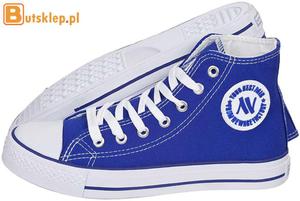 Buty Mskie Trampki New Age (082 Royal Blue) - 2822504984