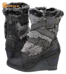 Buty Damskie Kozaki Mustang (31C026) - 2822505186