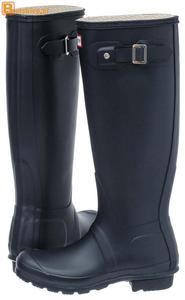 Buty Hunter Original Tall Navy (W23499) - 2822505421