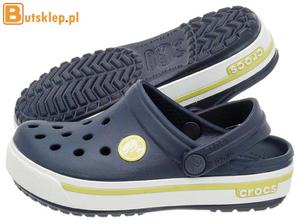 Buty Crocs Crocband 2.5 Clog Kids Navy/Citrus (12837) - 2822505498