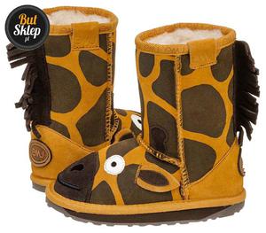 Buty EMU Australia Little Creatures Giraffe Gold (K10743) - 2822505732