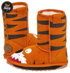 Buty EMU Australia Little Creatures Tiger Orange (K10686) - 2822505735