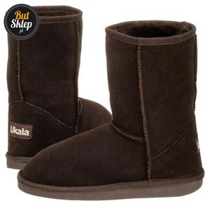 Buty Ukala by EMU Sydney Low Chocolate (W81002) - 2822505749