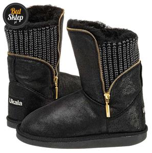 Buty Ukala by EMU Blair Low Black (W80127) - 2822505760