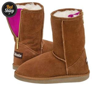 Buty Ukala by EMU Amanda Low Chestnut (W80104) - 2822505762